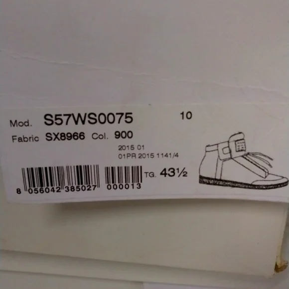 Maison Martin Margiela Black Sneakers 43.5 - Picture 6 of 7